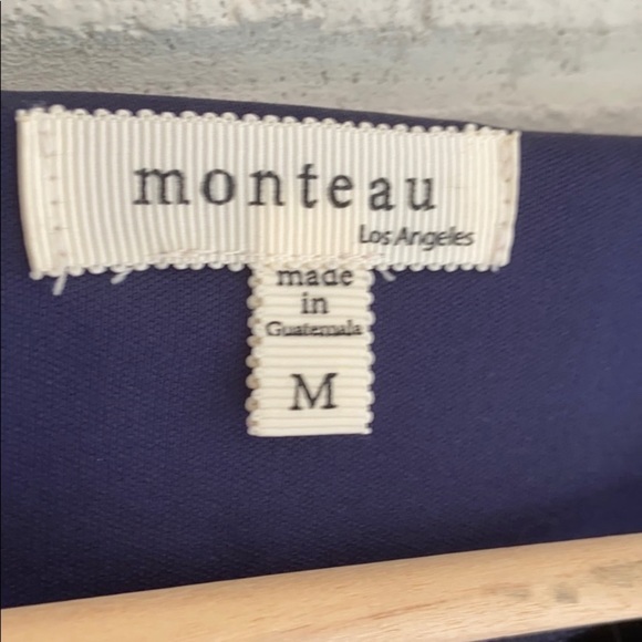 Monteau Navy Dress, in new condition! - Picture 4 of 5